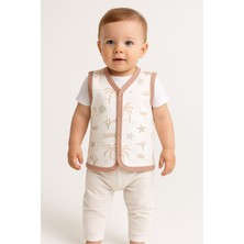 %70 Bambu %30 Pamuk Çocuk Yelek – 9-36 Ay