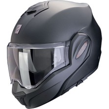 Scorpion Exo-Tech Evo Pro Çene Açılabilir Motosiklet Kaskı Mat Inci Siyah