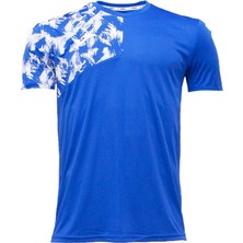 Joma Premium Training Erkek Tişört Kısa Kollu Mavi Günlük Stil Polyester Malzeme