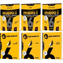 Hız Yayınları 2026 6. Sınıf Fen Bilimleri + Türkçe + Sosyal Soru + Hibrit - Konu Seti 6 Kitap