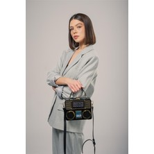 Ççs Kadın 17817 Radyo Görünümlü Konsept Çanta