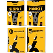 Hız Yayınları 2026 6. Sınıf Matematik + Türkçe Soru + Hibrit - Konu Seti 4 Kitap