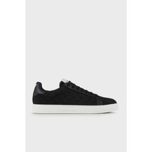 Emporio Armani Jakarlı Logo Baskılı Sneaker Ayakkabı Erkek Ayakkabı EM003843 AF20003 MC012