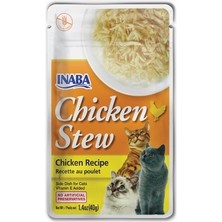 Inaba Ciao Chicken Stew Tavuk Güveçli Pate Yetişkin Konserve Kedi Maması 6*40 Gr(6 Adet)