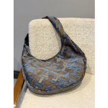 Maviya Omuz Çantası