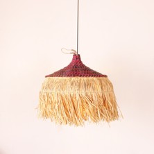Mylamp Rafya ve Mendong Berry Aydınlatma 50X40 cm