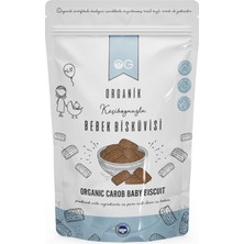 OG natural Organik Keçiboynuzlu ve Zeytinyağlı Bebek Bisküvi seti +6 Ay
