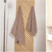 %100 Organik Pamuk Milano Premium 2'li Banyo Havlu Seti: 1ADET Banyo Havlusu ve 1ADET El,yüz Havlusu