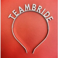 Gümüş Renk Team Bride Taç – Gelin ve Nedime Tacı