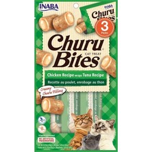 Inaba Ciao Churu Bites Tavuk Sargılı Ton Balıklı 3X10 gr Kedi Ödül Maması