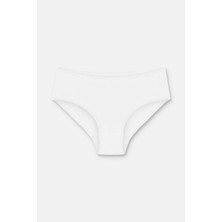 Suwen 3 Lü Paket Yüksek Bel Slip Külot - Siyah/Beyaz/Ten Rengi