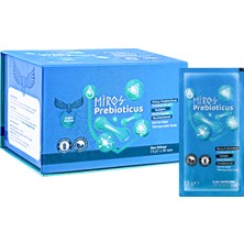 🌿MİROS prebıotıcus – 30'lu Saşe | Prebiyotik Lif, Kolajen, B Vitaminleri & C Vitamini Desteği
