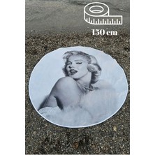 Yuvarlak Plaj, Kamp, Piknik Örtüsü Çap 150 cm
