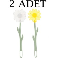 2 Adet Plastik Esnek Sineklik Sinek Öldüreceği Avlayacağı Sinek Raketi Kovucu