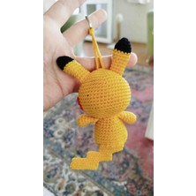 Pikachu Amigurumi Anahtarlık