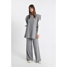 DeFacto Relax Fit Triko Pantolon Beli Lastikli Basic Geniş Paça Y1325AZ24AU