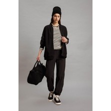 DeFacto Jogger Eşofman Altı Basic Beli Lastikli Ayarlanabilir Lastik Paçalı Cepli C0122AX24SP