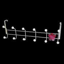 Shopwave 6 Kollu Krom Amerikan Kapı Arkası Askı (5047)