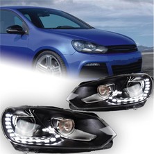 Volksvagen Golf 6 2009-2012 Mk6 15-Ledli Gti Ön Far