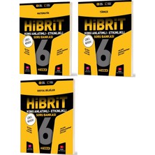 Hız Yayınları 2026 6. Sınıf Matematik + Türkçe + Sosyal Hibrit - Konu Seti 3 Kitap