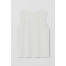 Erkek Yelkenli Baskılı %100 Pamuk Kolsuz T-Shirt
