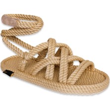 Nomadic Republic Roma Kadın Bej Sandalet ROM-0012