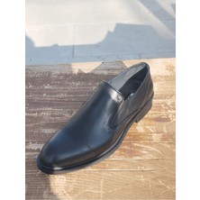 Yazlık Erkek Kundura Hakiki Iç Dış Deri Faylon Taban Bağcıksız Hafif Taban