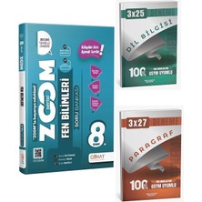 Günay Yayınları 2026 8. Sınıf Lgs Fen Bilimleri Yeni Zoom Soru Bankası+Anla Kazan Paragraf+Dilbilgisi