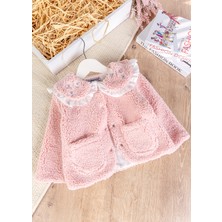 Babymod Kız Bebek Welsoft Kışlık Hırka Mont Peluş Model Uzun Kol Özellikli