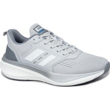 32482 Gri - Beyaz Erkek Sneaker Günlük Spor Ayakkabı