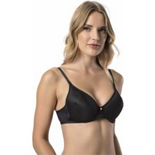 Elif Textile Desteksiz Balenli C Cup Sütyen Siyah 9405