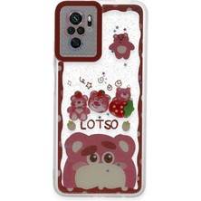Xiaomi Redmi Note 10 Kılıf Sweet Desenli Silikon Kapak - Pembe