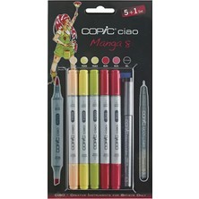 Copic Ciao Marker 5+1 Set Manga 8