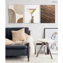 3 Parçalı Modern Temalı Dekoratif Mdf Tablo Seti-9