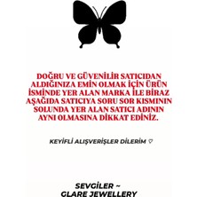 Glare Jewellery Çiçek Model Halka Küpe