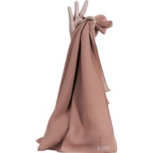 Caz Kare Eşarp Camel