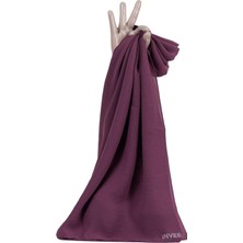 Caz Kare Eşarp Menekşe