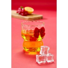 Fiyonk Detaylı Pinterest Cam Bardak - 200 Ml