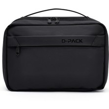 Derimod D-Pack Erkek Siyah Kumaş El Çantası 25SBD30346F