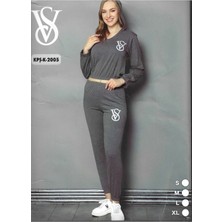 Kadın Homewear Vs Desenli Pijama Takımı Yeni Sezon