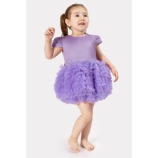 Bebek Kız Çocuk Doğum Günü Parti Düğün Elbise Tüllü Tütü Astarlı Çocuk Giyim Bebek Giyim Kız Bebek