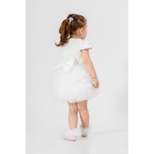 Bebek Kız Çocuk Doğum Günü Parti Düğün Elbise Tüllü Tütü Astarlı Çocuk Giyim Bebek Giyim Kız Bebek