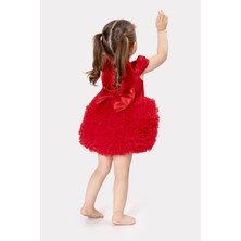 Bebek Kız Çocuk Doğum Günü Parti Düğün Elbise Tüllü Tütü Astarlı Çocuk Giyim Bebek Giyim Kız Bebek