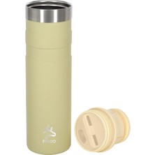 Comfort Therm Paslanmaz Çelik Krem Termos Bardak, Mug 600ML