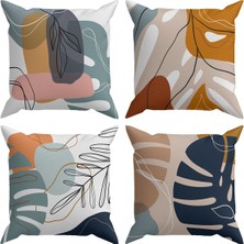 Evdek Exotic 4'lü Kırlent Kılıf Ds4