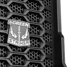 Green Strıker Midtower 3X120MM Fan Siyah Bilgisayar Kasası 6X120MM Fan Desteği (Psuyok)