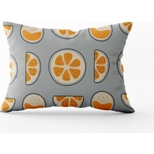 Evdek Çift Taraflı Dikdörtgen Kırlent Kılıfı TK11