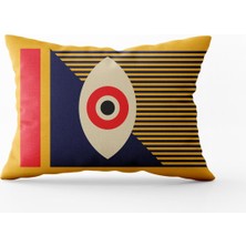 Evdek Çift Taraflı Dikdörtgen Kırlent Kılıfı Tk3