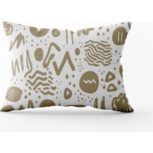 Evdek Çift Taraflı Dikdörtgen Kırlent Kılıfı TK16