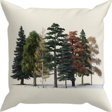 Evdek Christmas Kırlent Kılıfı DS19